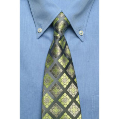 Striped Silk Custom Woven Neck Tie