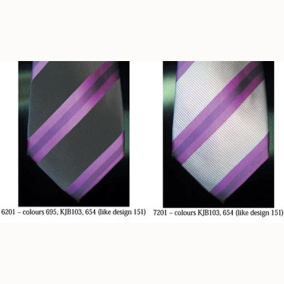 Pink Striped Tie