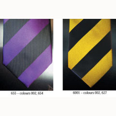 Woven Silk Repp Stripe Necktie