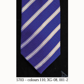 Satin Repp Stripe Necktie