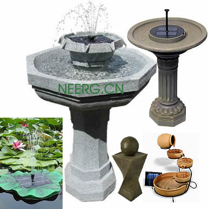  Solar Birdbath Fountain