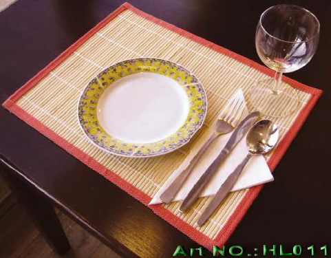 bamboo placemats