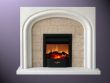 sandstone fireplace