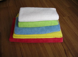 microfiber & microfibre terry cleaning towel 