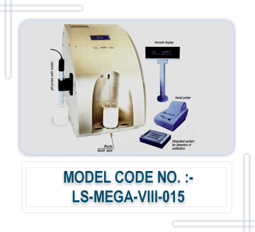 Automatic Milk analyser