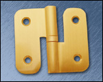 Brass L hinge