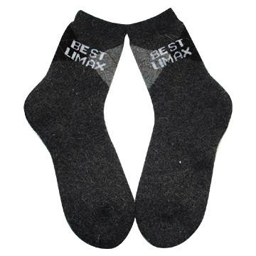 Womens Wool Acrylic Socks