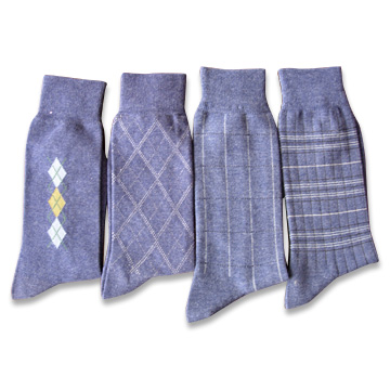 Mens Jacquard Socks