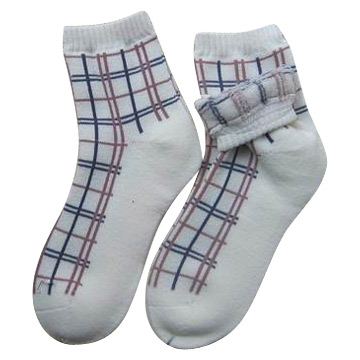 Terry Jacquard Socks