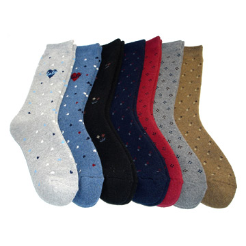 Ladies Terry Socks