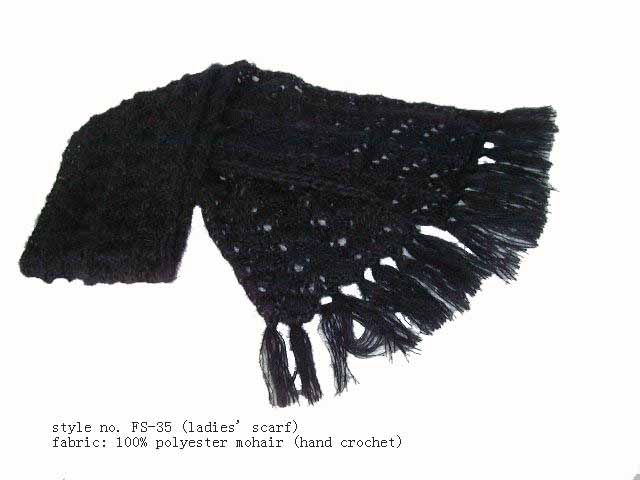 Hand crochet Scarf