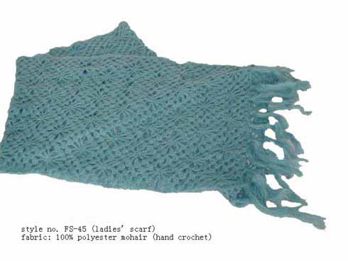 Hand crochet Scarf