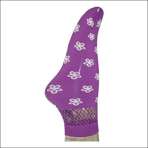 Ladies nylon socks-4