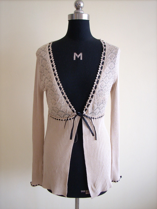 knitted cardigan