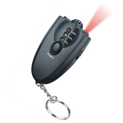 Personal Alcohol Tester with flashlight