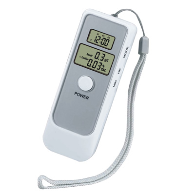 Digital Alcohol Tester with Clock & Timer