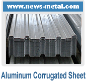 Aluminum Corrugated Sheet