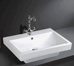 Above counter ceramic sinks