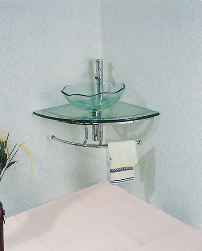 Offer Glass vanity and basin 