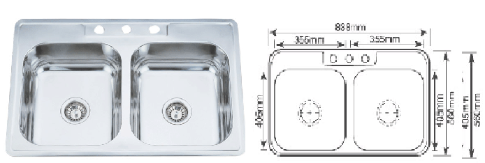 Stainless Steel Circle Sinks