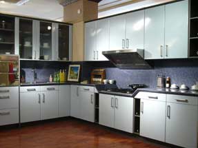 PVC  Kitchen Cabinets