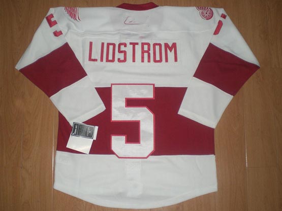 2009 #5 LIDSTROM red wing Detroit Red Wings nhl 