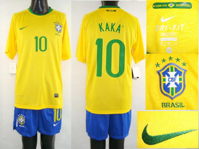 Brazil 2010 World Cup Soccer Shirt & Shorts