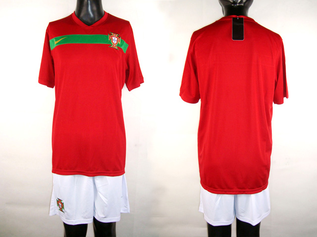 Portugal 2010 Wolrd Cup Football Shirt& Shorts