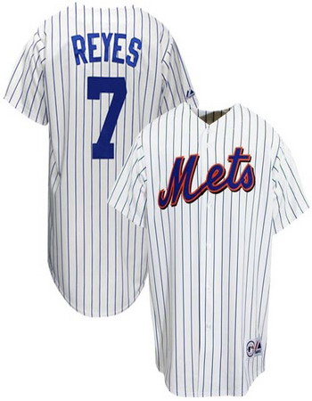 MLB Majestic NY Mets Baseball White Jersey