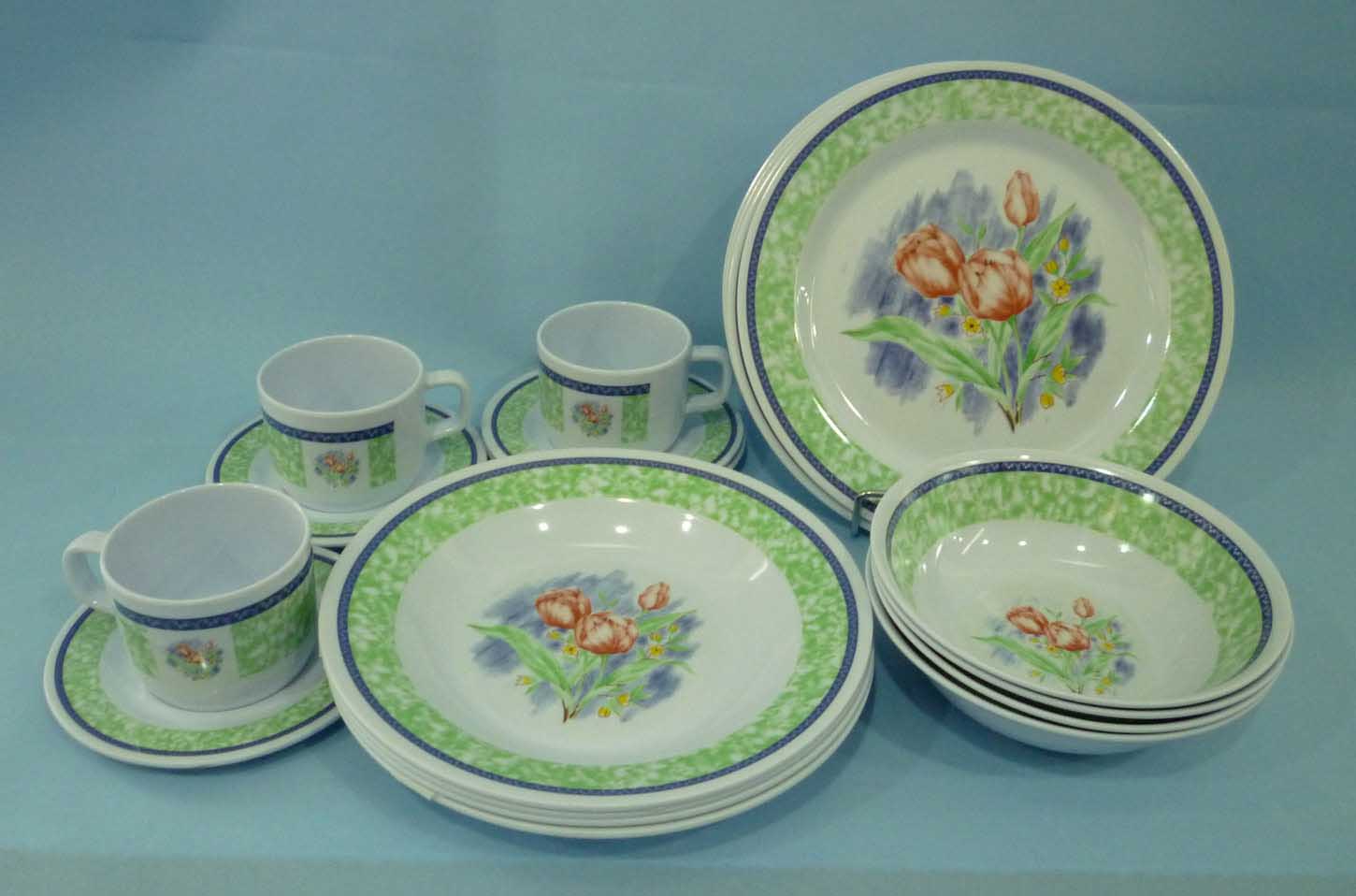 melamine dinnerware