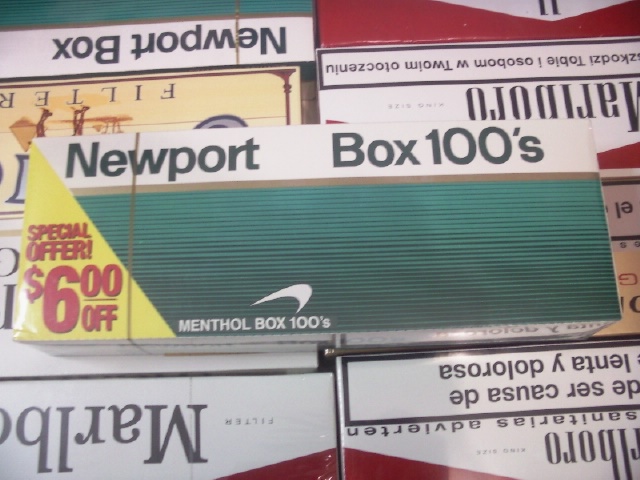 newport 100s box,NY stamp