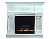 Wooden Fireplace