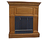 Wooden Fireplace