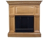 Wooden Fireplace