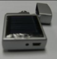 Solar/usb rechargeable cigarette lighter