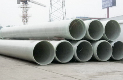 FRP/GRP pipe with sand filler