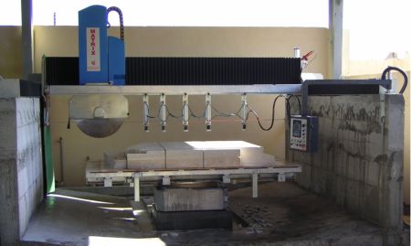 Italian high-quality Bridge saw for marble and granite, bridge cutting 