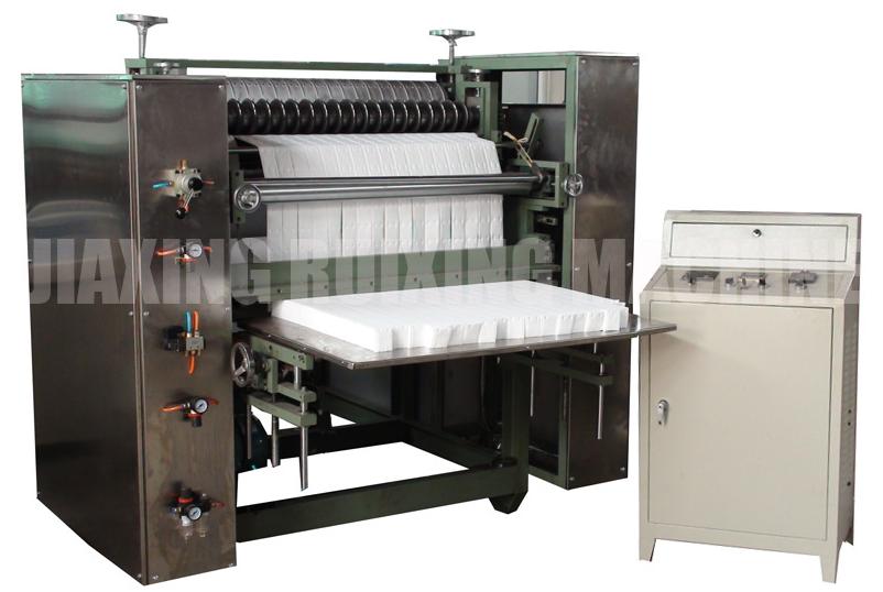 Cotton pad slices cutting machine