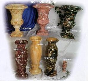 Marble Flower Vases