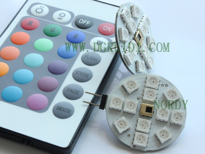 remote control RGB G4 LED  G4-YB12SMD5050