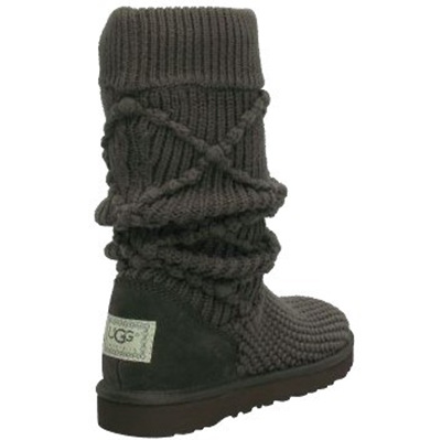 UGG Australia Women's Classic Argyle Knit Black