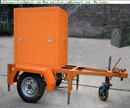 MOBILE transformer oil purification plant /oil fil