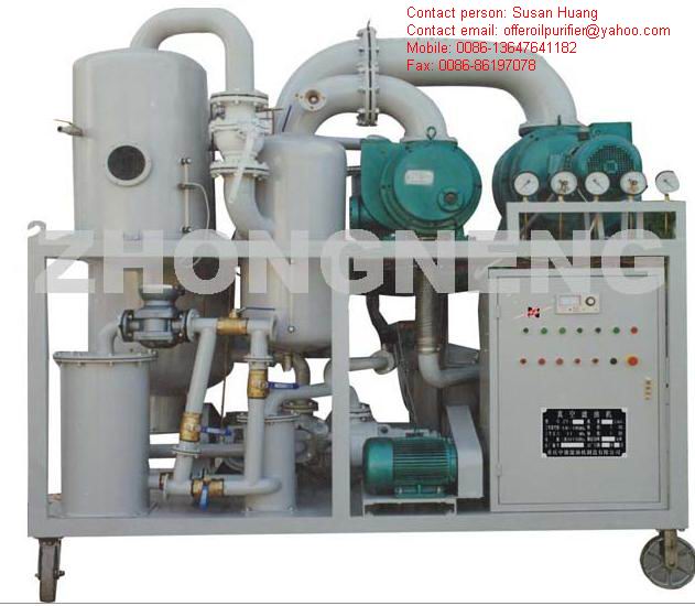 Sell Two-stage vacuum Transformer Oil Purifier