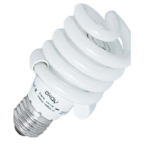 Compact fluorescent (CFL) light bulb