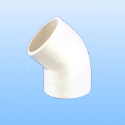 PVC Fitting, Elbow 45 Degree