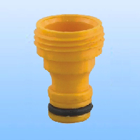 Plastic Tap Adaptor with 4 in 3 Male Thread