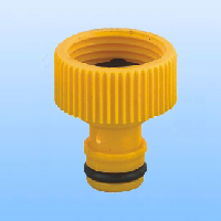 Plastic Tap Adaptor with 4 in 3 Female Thread