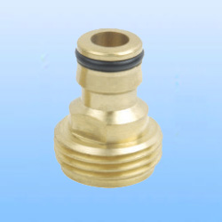 Brass Tap Adaptor with 4 in 3 Male Thread