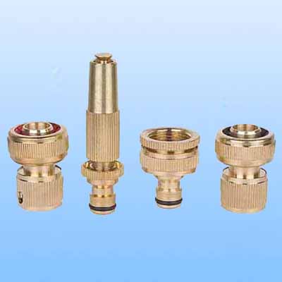 Brass 5PCS Hose Connector  Set