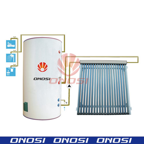 Split Pressure Solar Water Heater